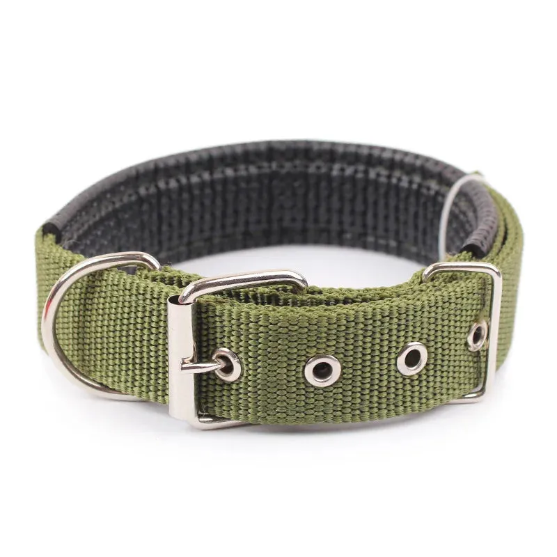 Durable Solid Nylon Dog Collar for Small, Medium, and Large Dogs – Breakaway Design