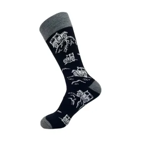 Eco Chic Eco-Friendly Landrovers Bamboo Socks