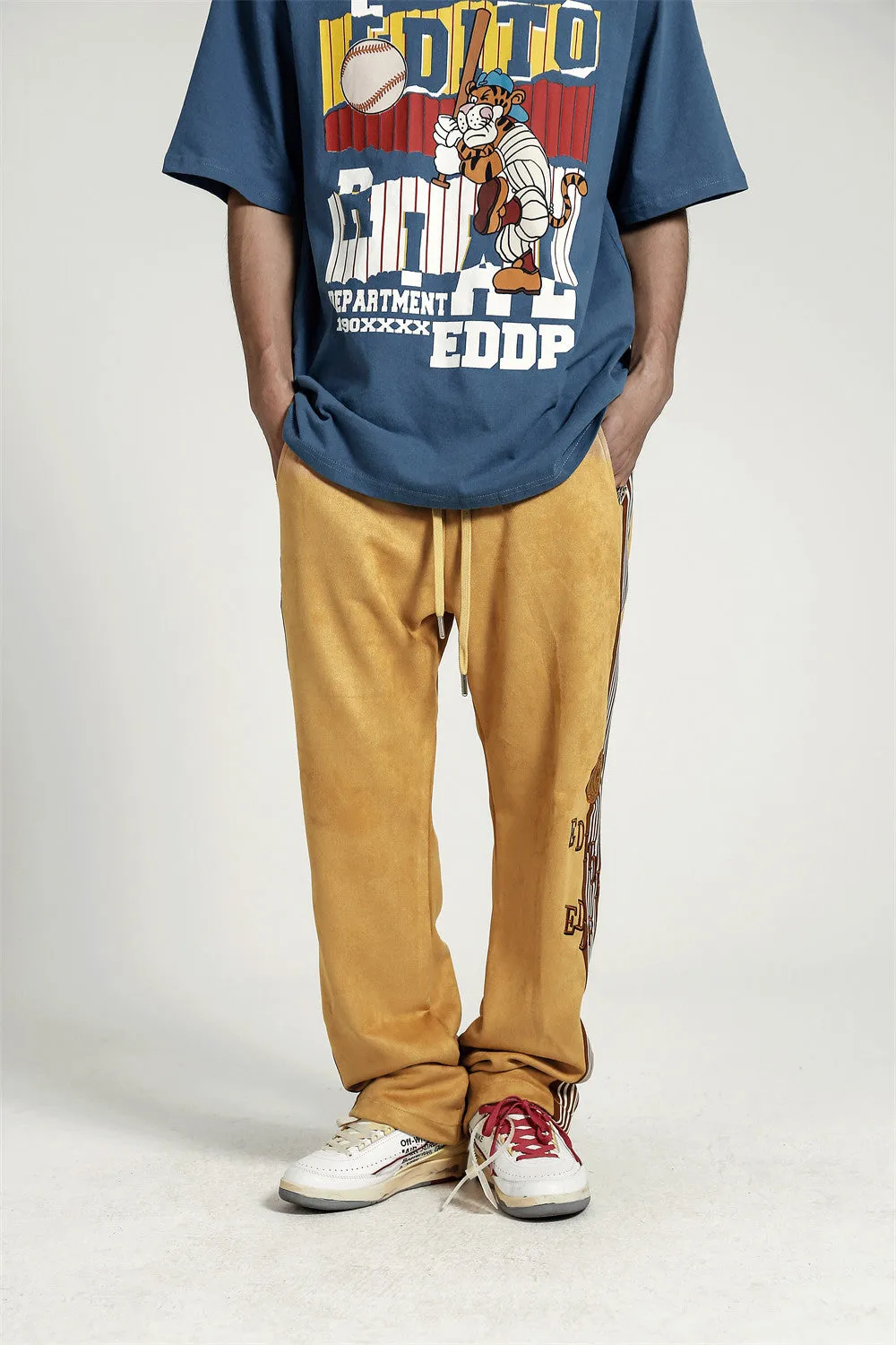 Editorial Department Side Striped Sweatpants