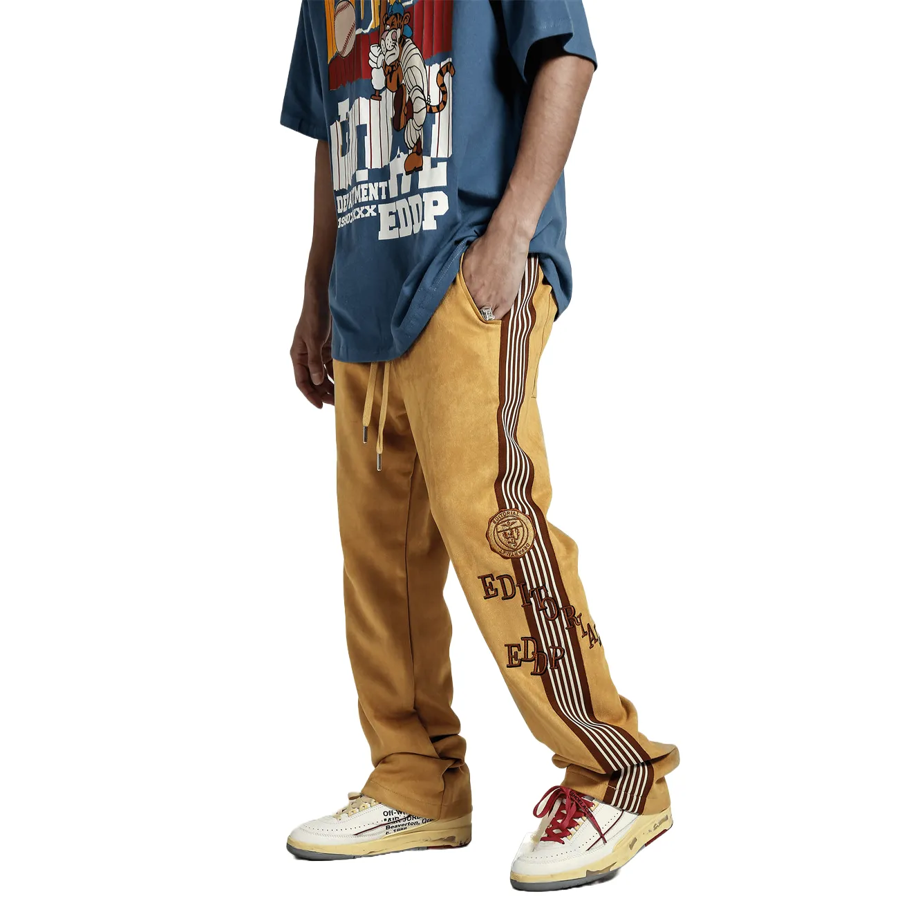 Editorial Department Side Striped Sweatpants