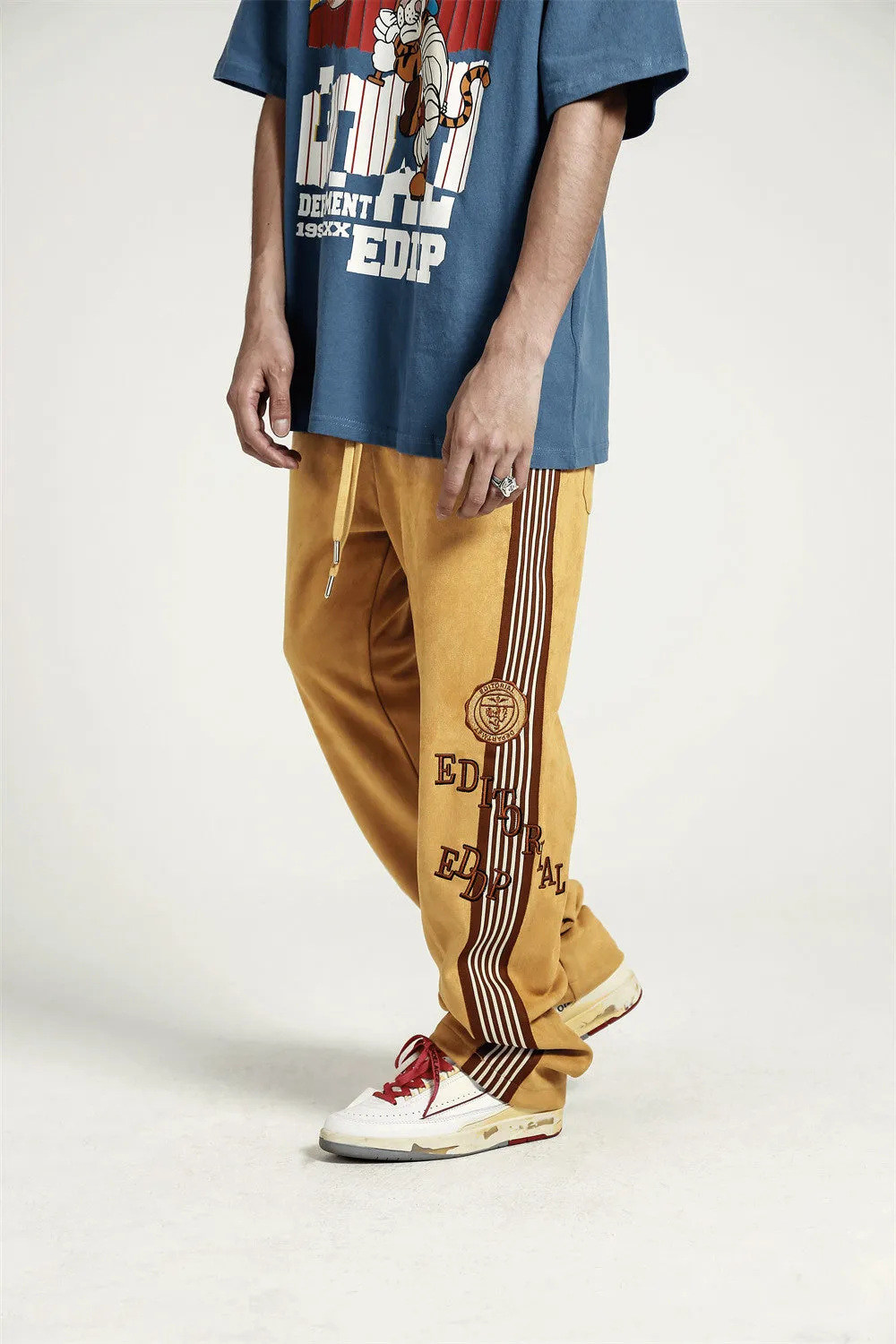 Editorial Department Side Striped Sweatpants