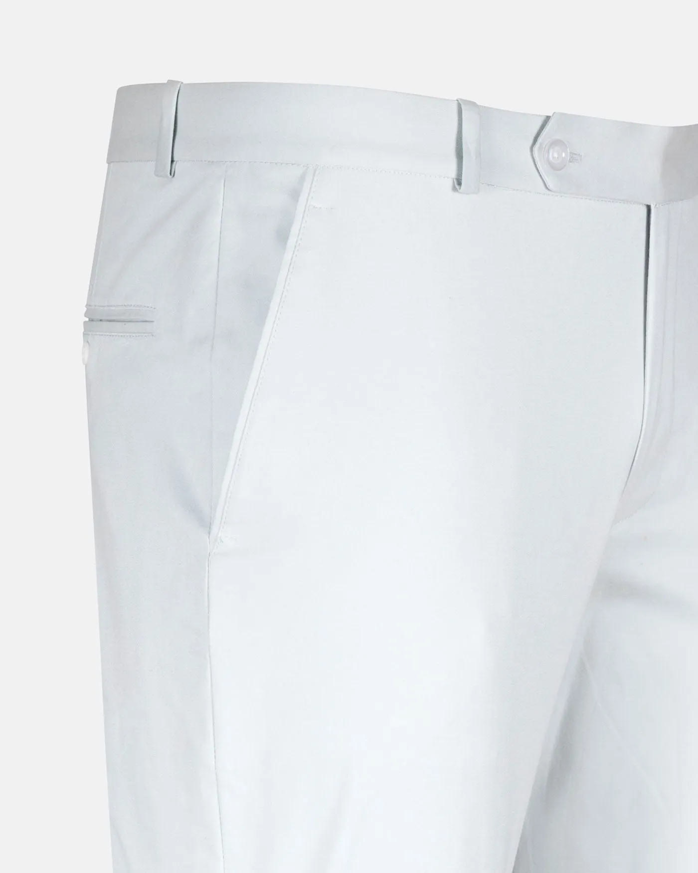 Elevate Ghost Silver Cotton Chino Pant