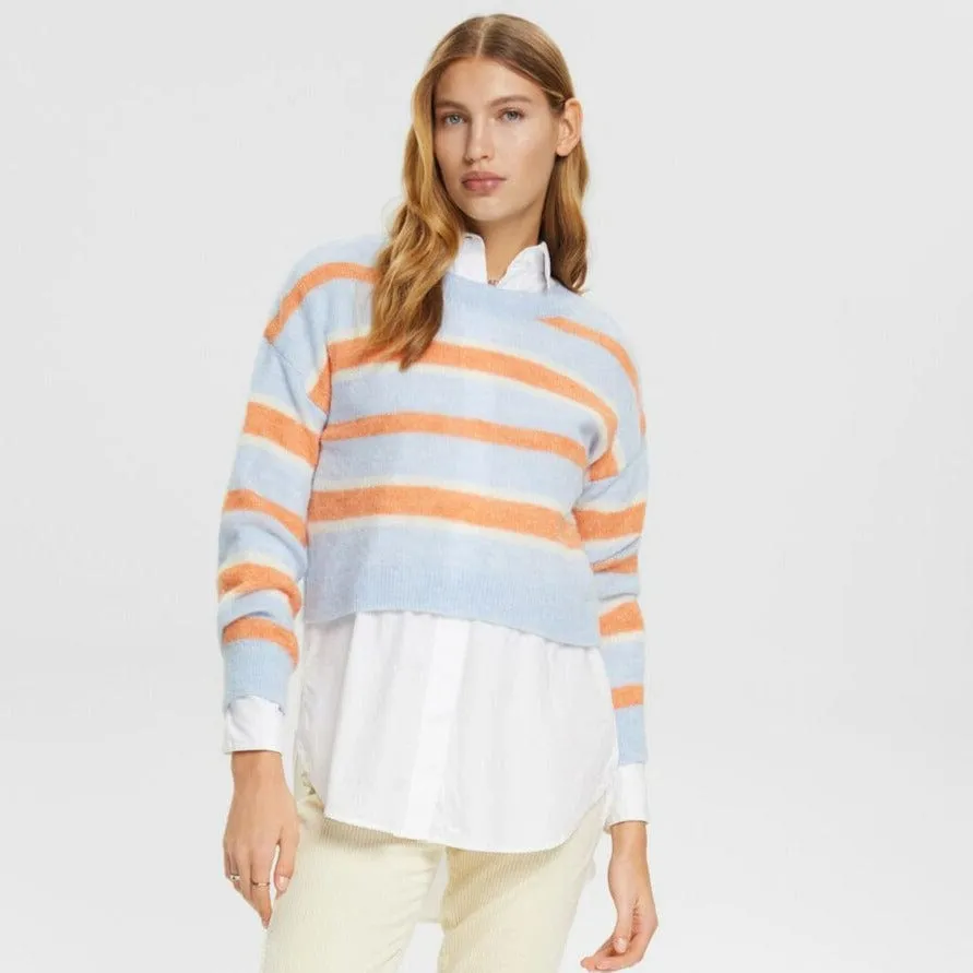 Esprit Striped Knitted Jumper