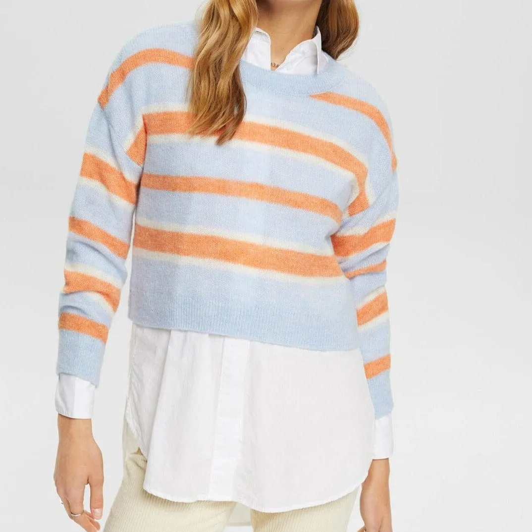 Esprit Striped Knitted Jumper