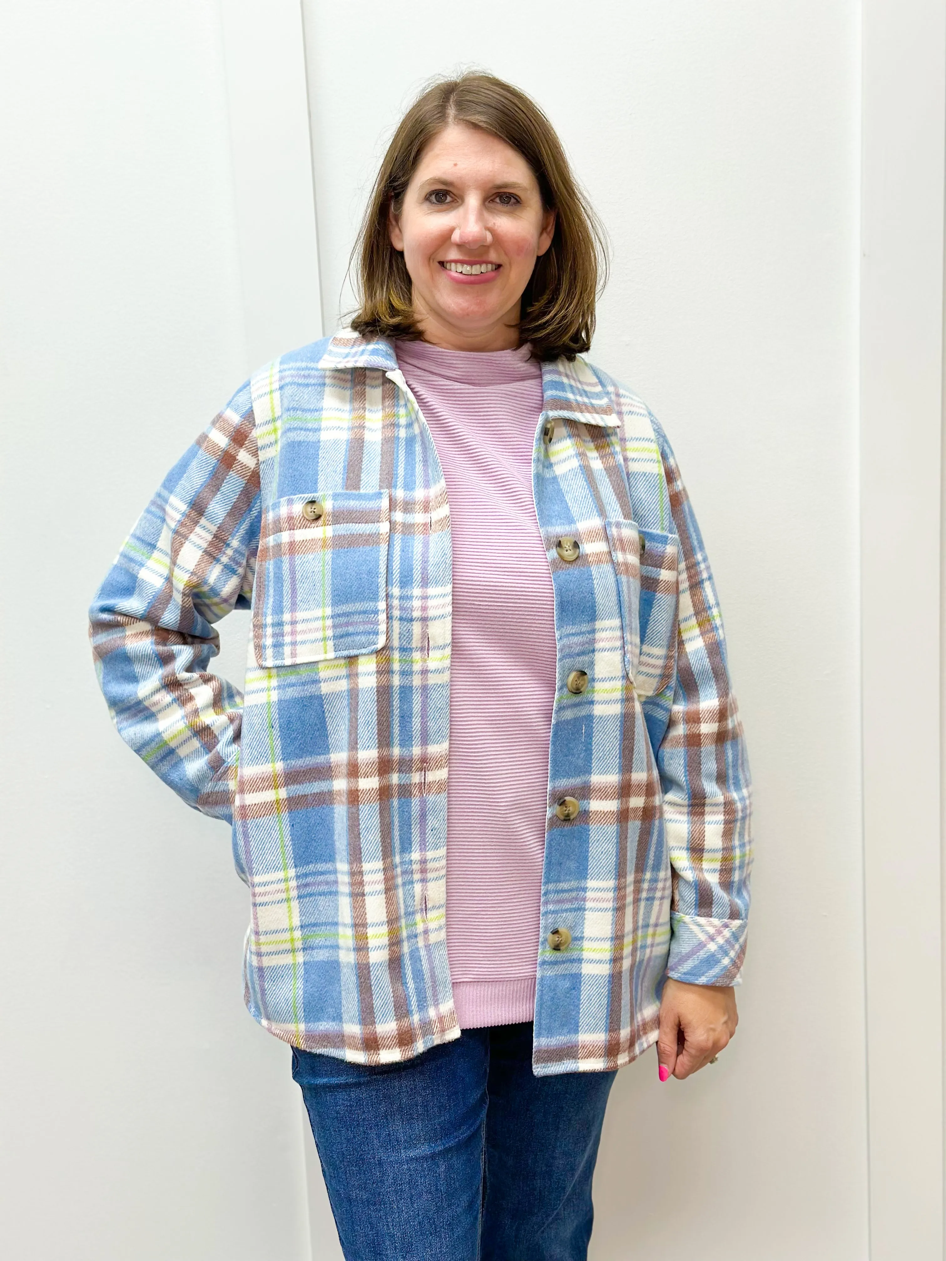 Funnel Neck Tunic - H Lavender Blush