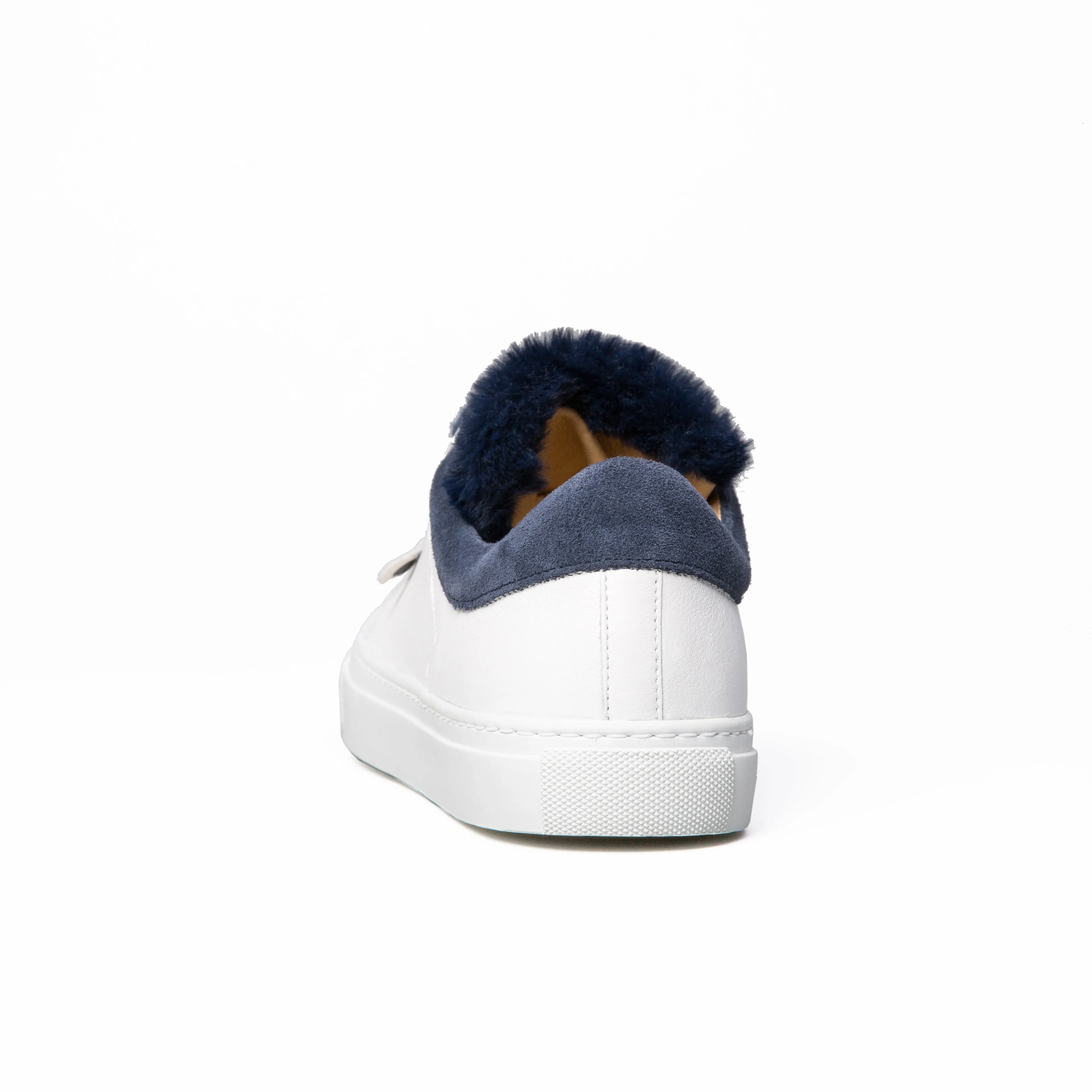 GABRIELLE low sneaker - white/blue collar