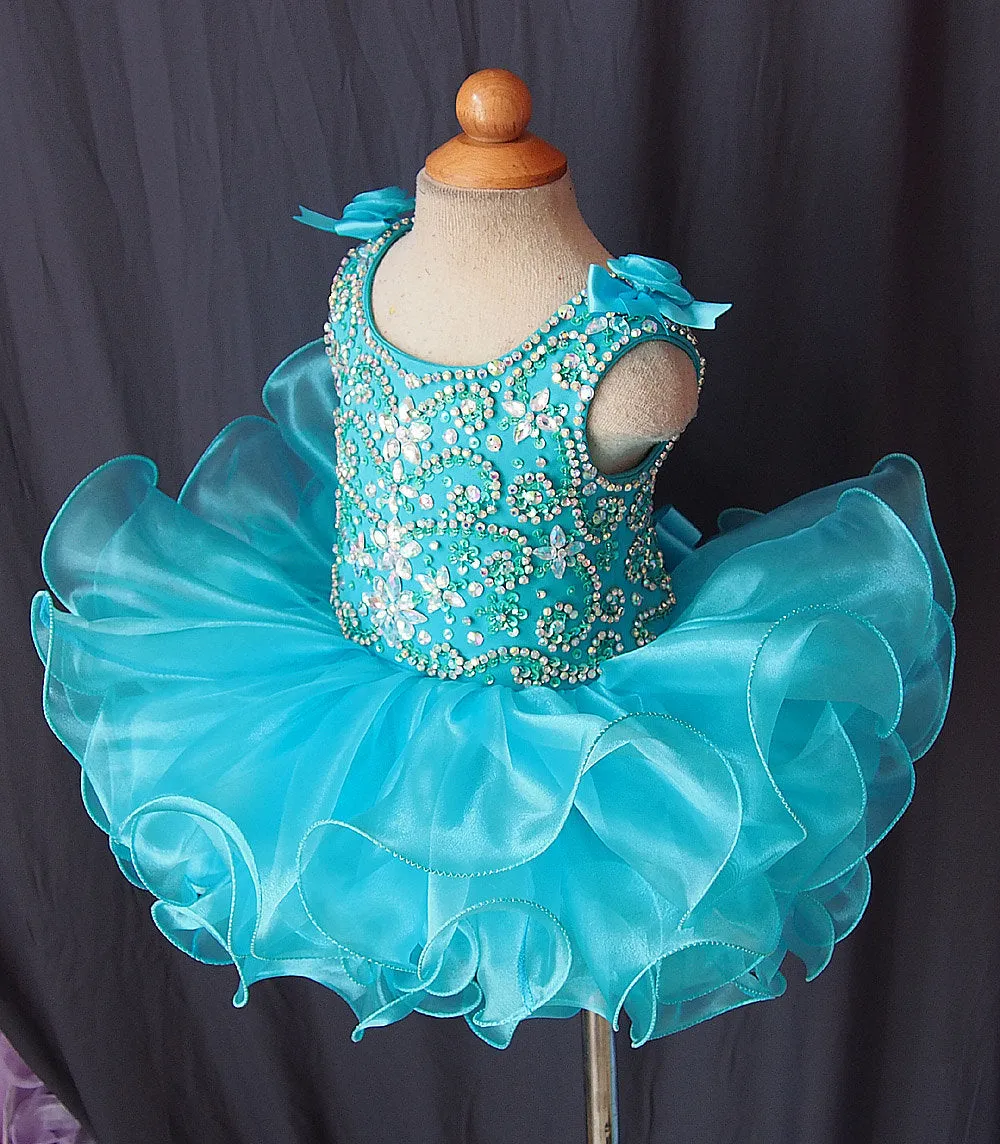 Glitz Vogue Infant/toddler/baby/children/kids Girl's Pageant Dress 1~4T G110