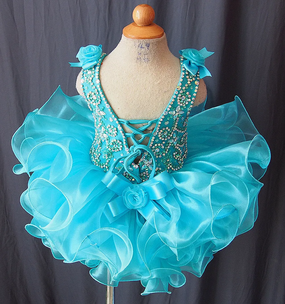 Glitz Vogue Infant/toddler/baby/children/kids Girl's Pageant Dress 1~4T G110