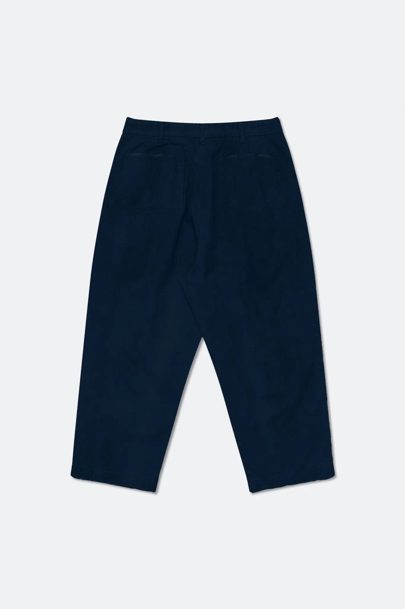 GROCERY PT-012 PAINTED DIRTY WASHED WIDE CHINO/ MIDNIGHT BLUE