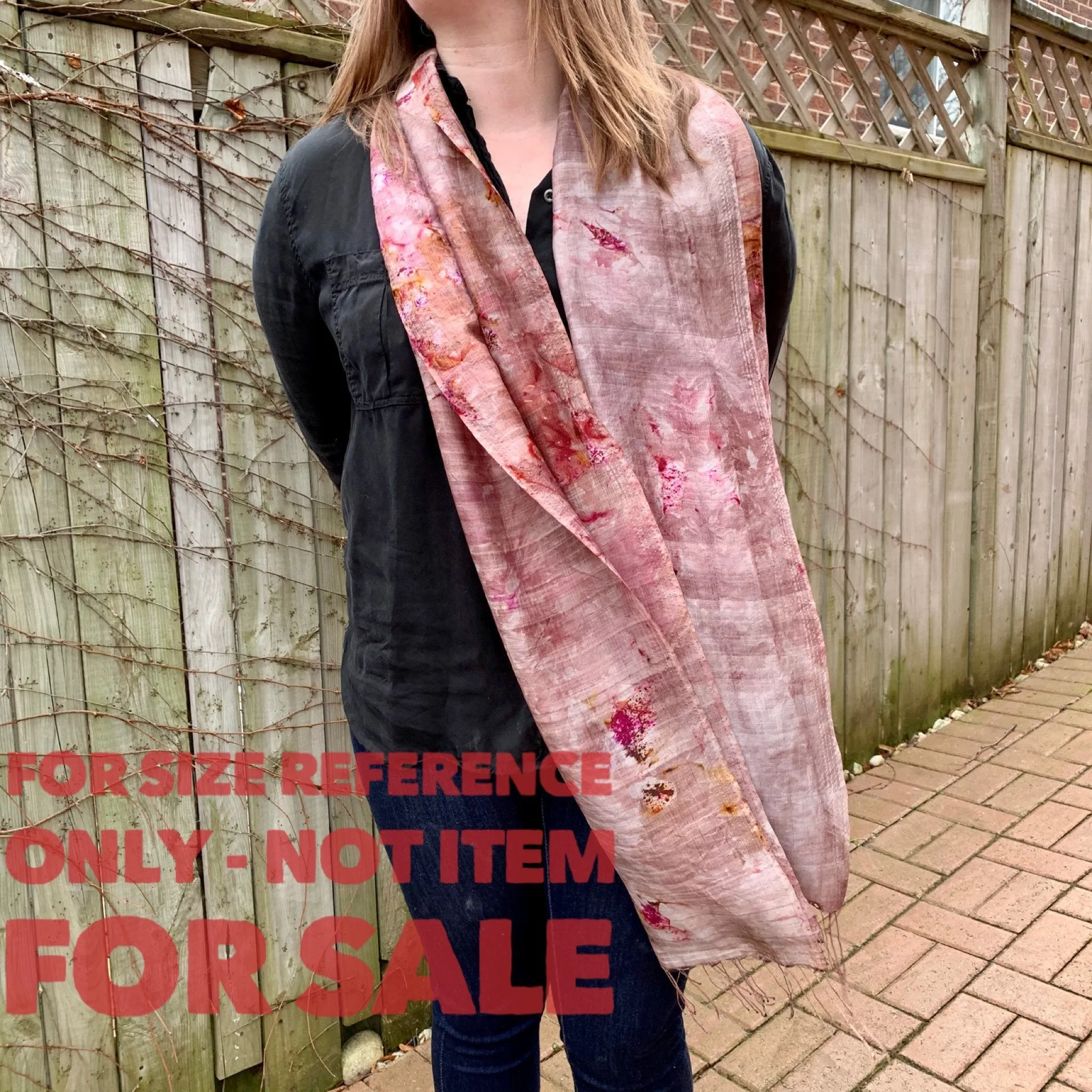 Hand Dyed Silk Scarf "Up to No Good (#2)" Silver Grey Taupe Brown Gold Purple Pink Violet Yellow Red Rust Copper Mulberry Silk Scarf 23” x 73” 59cm x 187cm