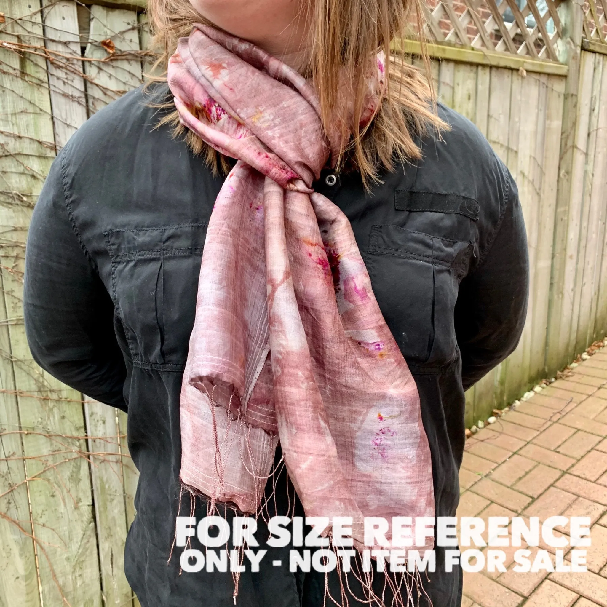 Hand Dyed Silk Scarf "Up to No Good (#2)" Silver Grey Taupe Brown Gold Purple Pink Violet Yellow Red Rust Copper Mulberry Silk Scarf 23” x 73” 59cm x 187cm