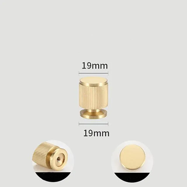 HELVA / Solid Brass Handles