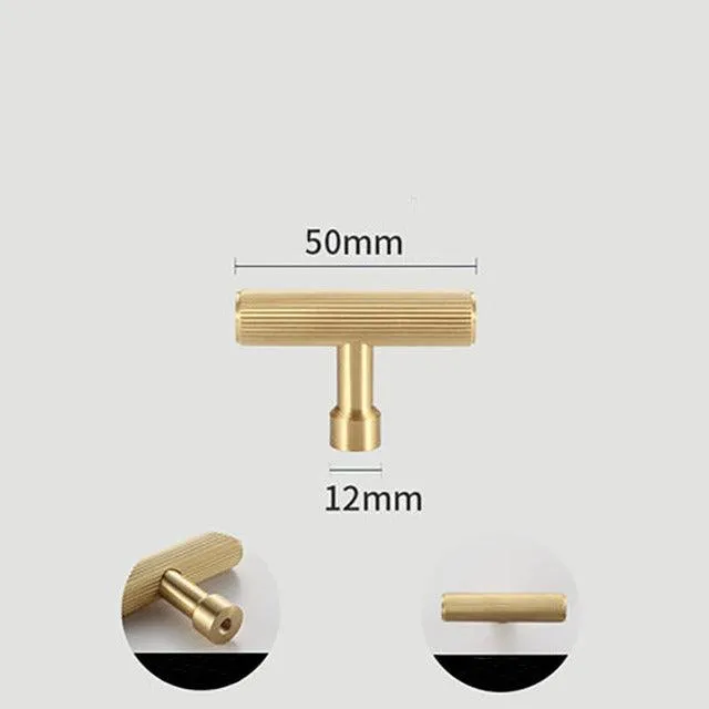 HELVA / Solid Brass Handles
