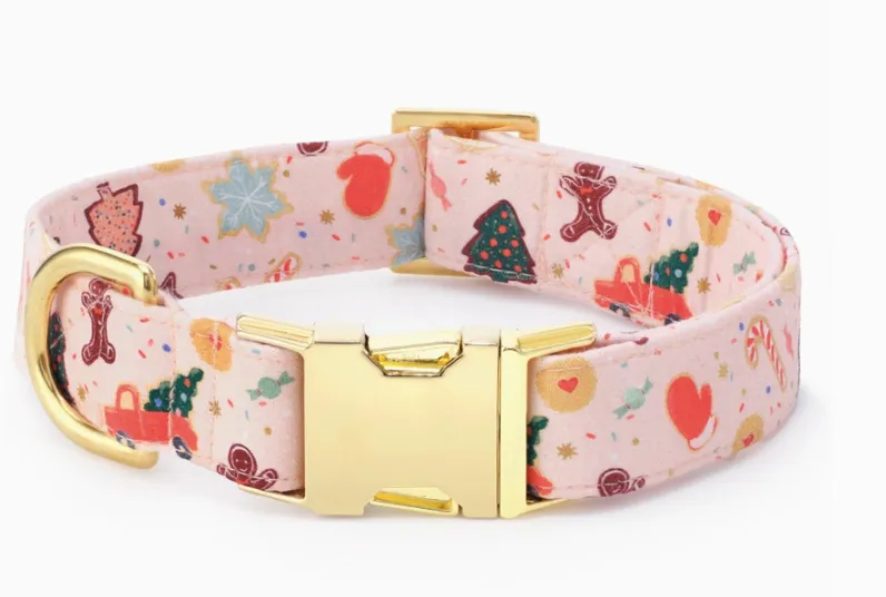 Holiday Cookies Dog Collar