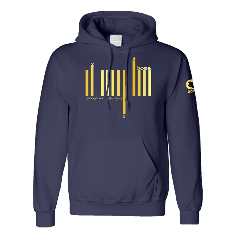 Hoodie - Navy Blue (Mid-Heavy Fabric)