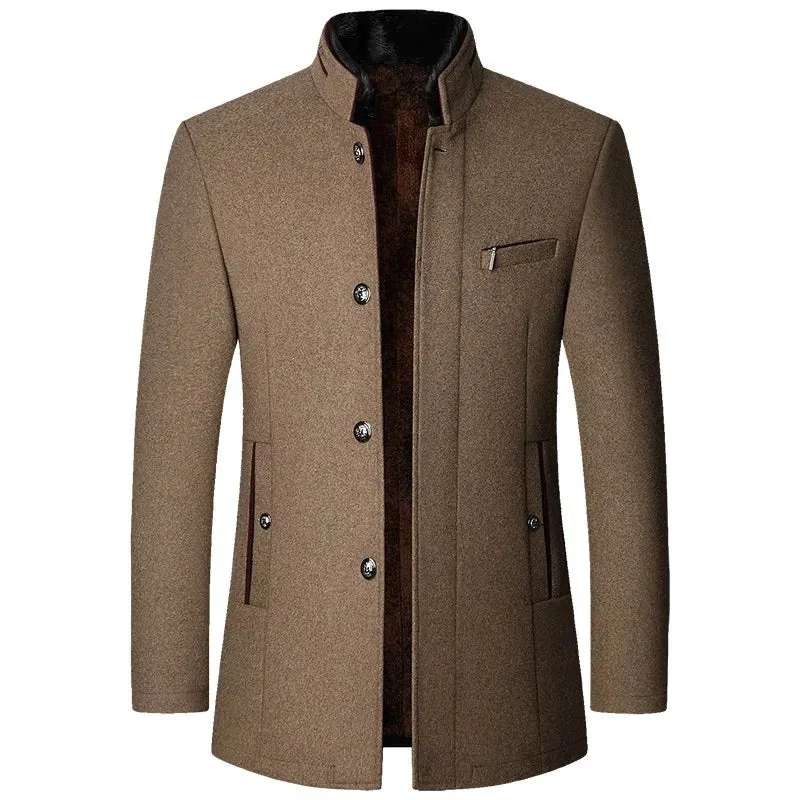 Hugh-Valéur Luxe Virgin Wool Overcoat