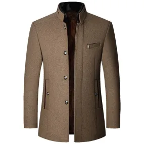 Hugh-Valéur Luxe Virgin Wool Overcoat