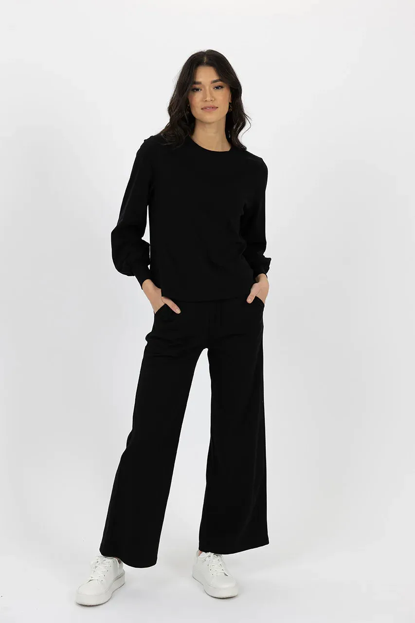 HUMIDITY JOSIE TOP - Black