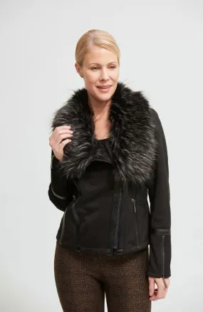 Jacket Faux Fur Collar