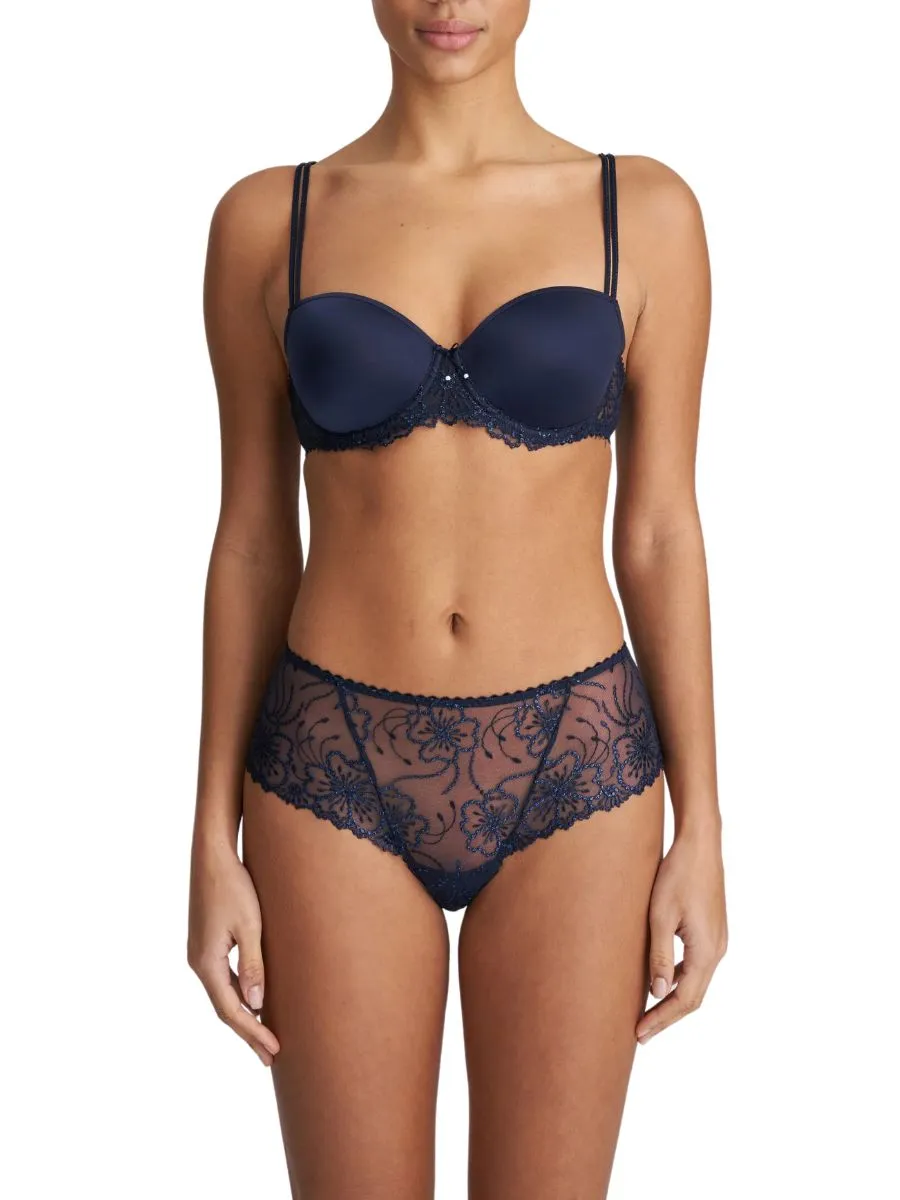 Jane Padded Balcony Bra - Velvet Blue