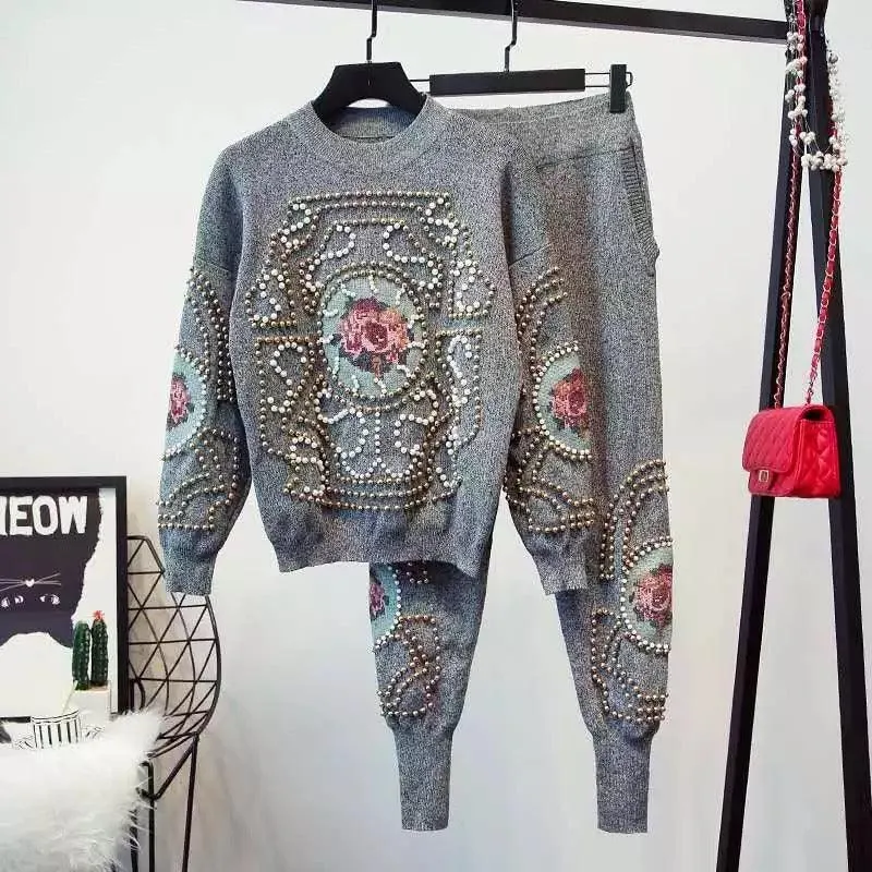 Jison Luxury Embroidered Tracksuit