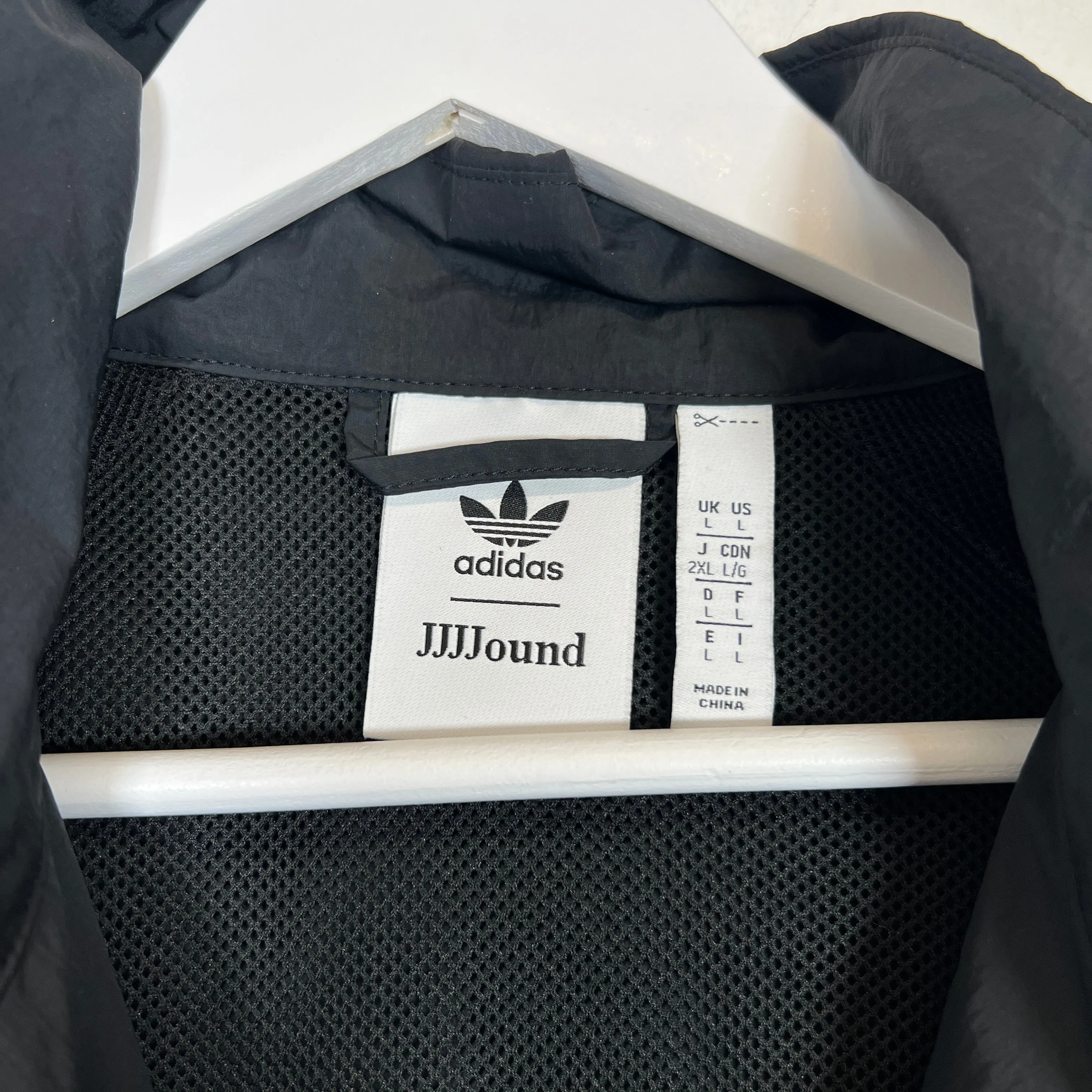 JJJJound x Adidas Black Track Jacket Size L