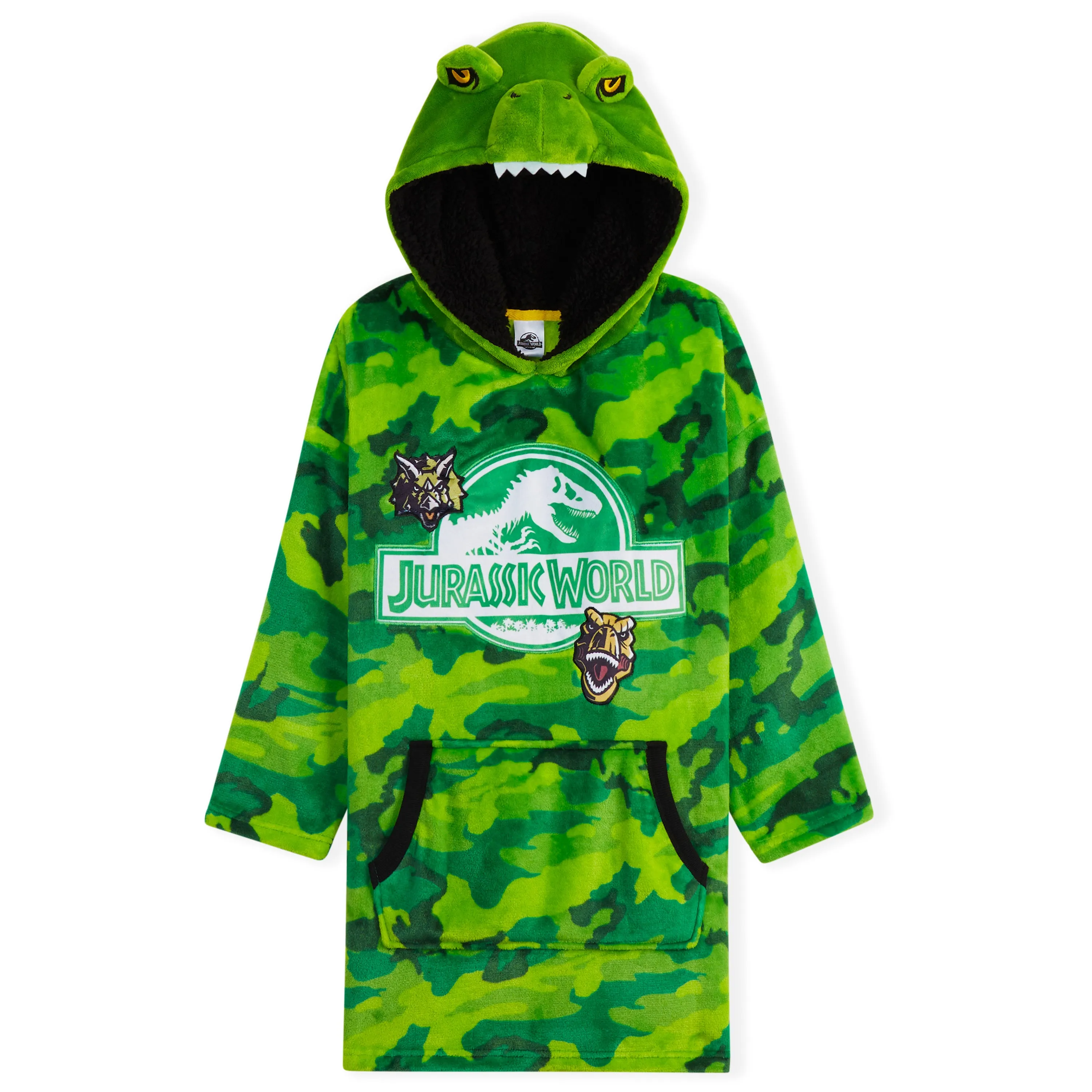 Jurassic World Blanket Hoodie - Jurassic World Fleece Oversized Hoodie