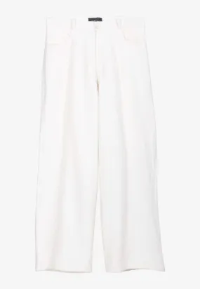 Kelly Straight-Leg Jacquard Pants