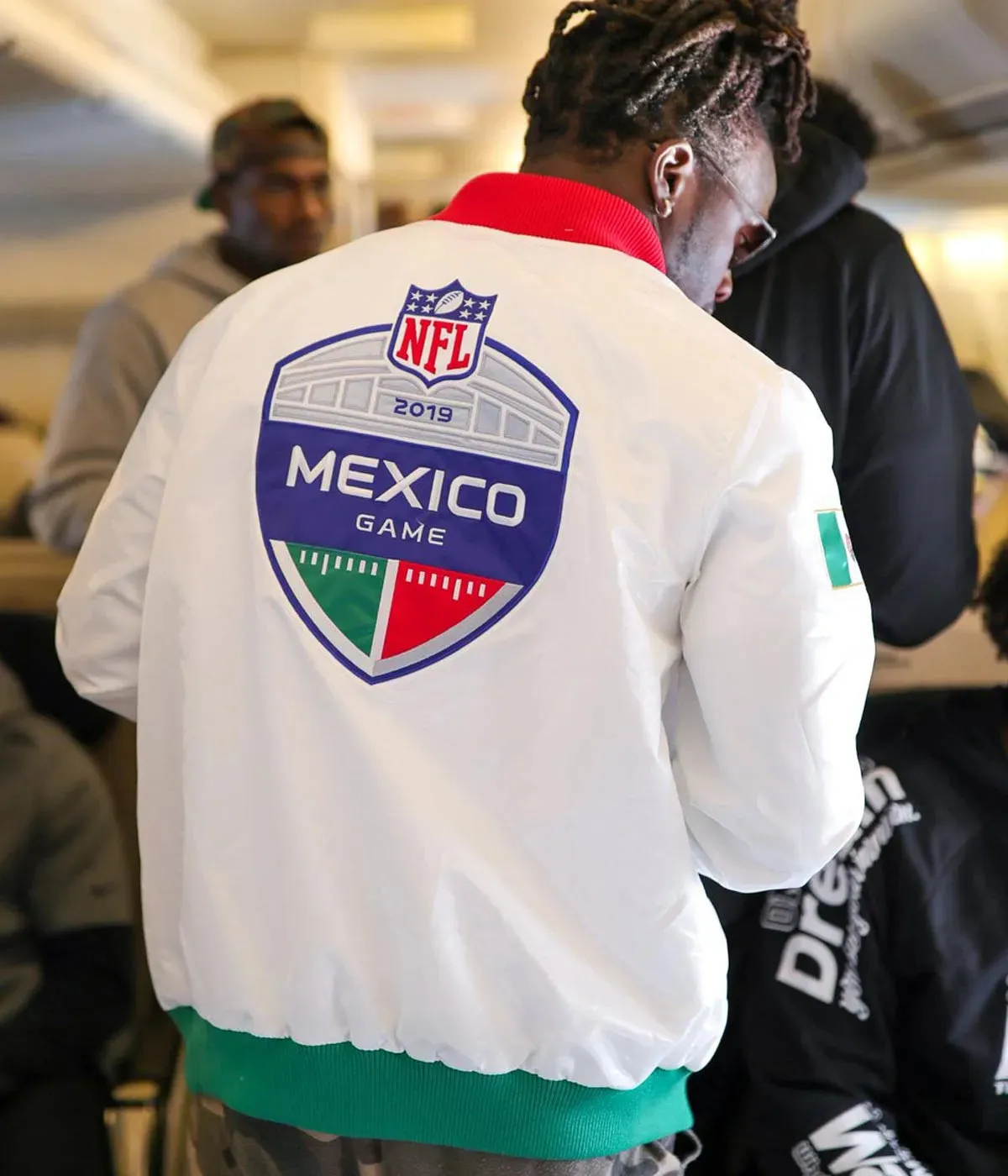 LA Chargers Mexico 2019 White Jacket For Men and Women