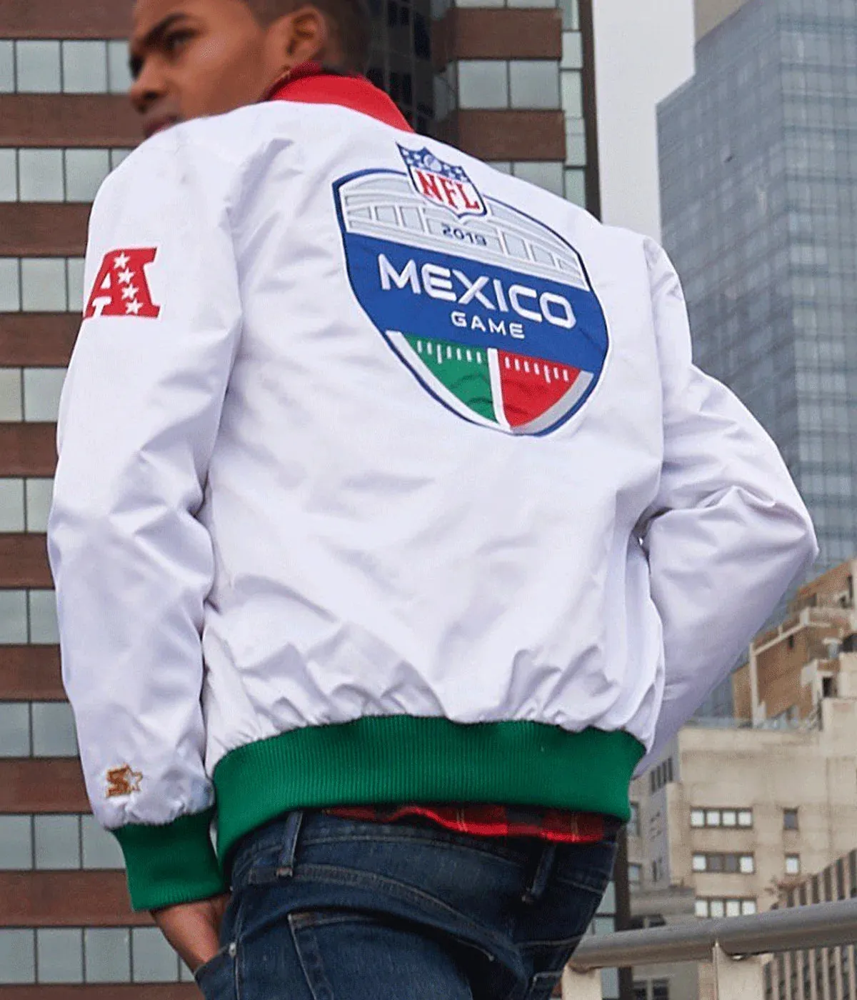 LA Chargers Mexico 2019 White Jacket For Men and Women