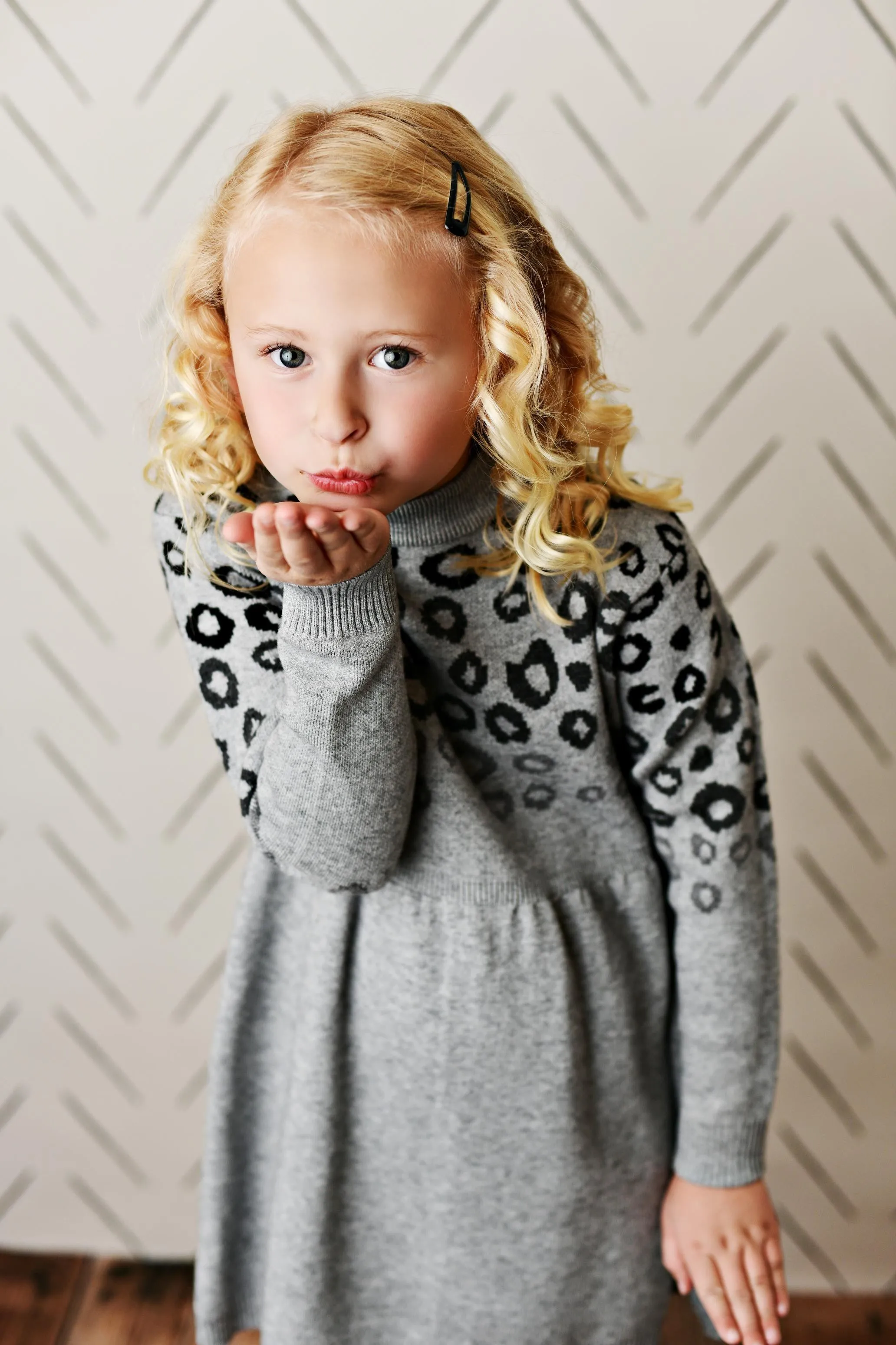 Leopard Sweater Dress