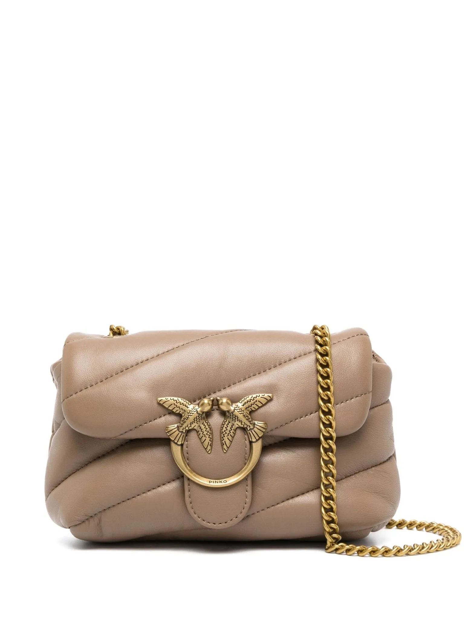 Love Baby padded leather bag