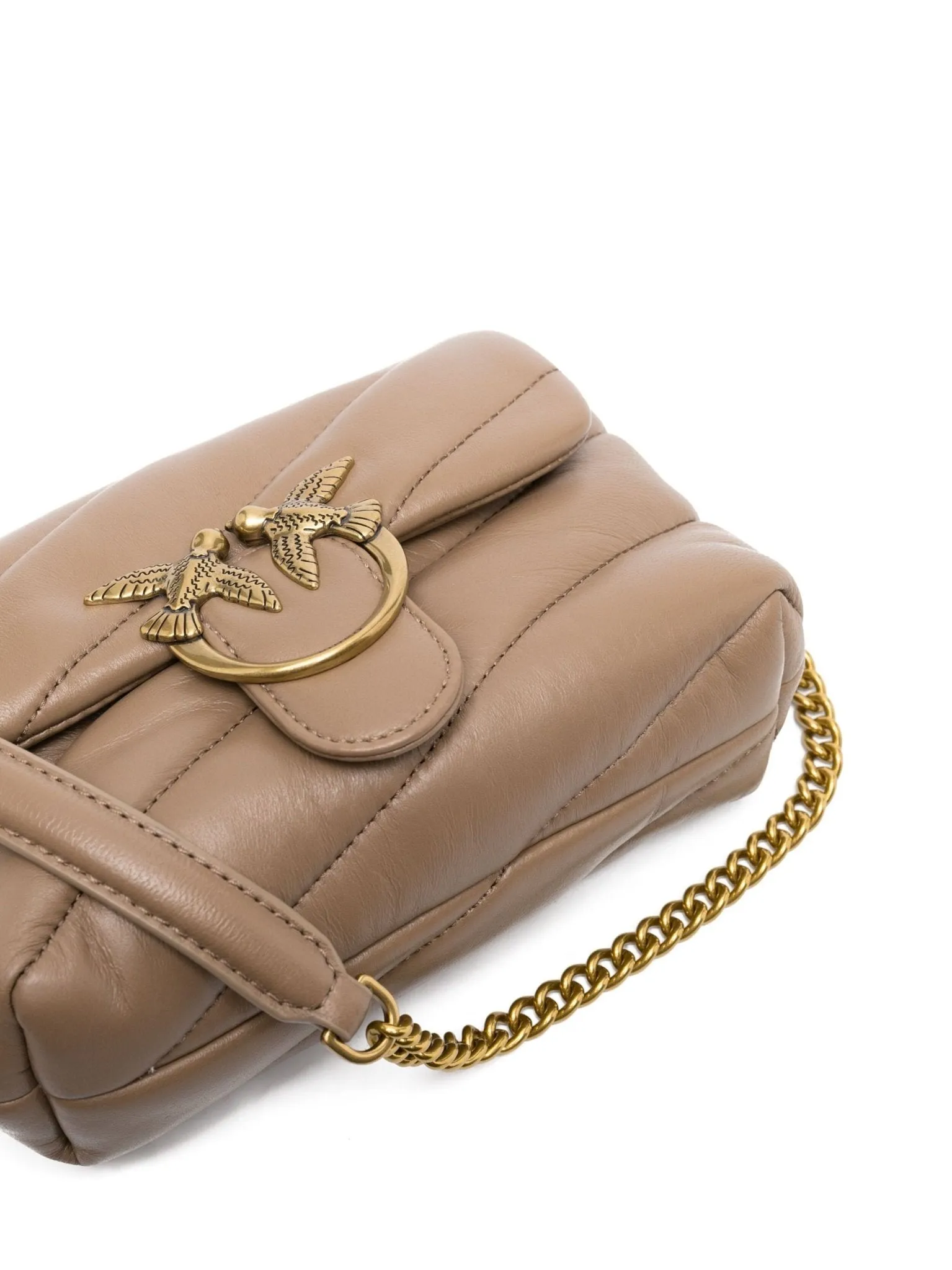 Love Baby padded leather bag