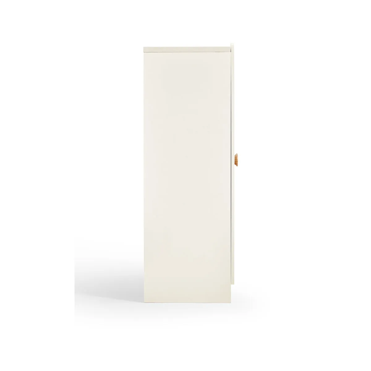 Lucas Kids White Wardrobe Cabinet