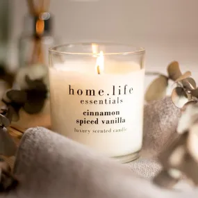 Luxury Scented Candle Cinnamon Spiced Vanilla