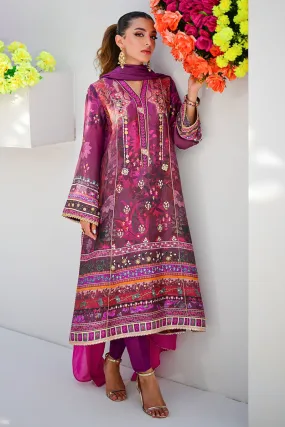 Mahpara Silk Winter '23 - Dahlia