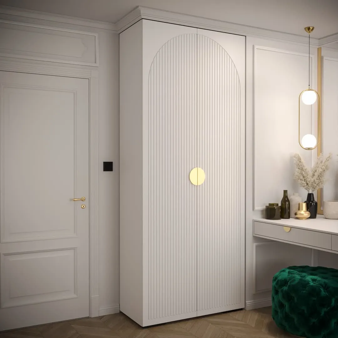 Manhattan I Hinged Door Wardrobe 100cm