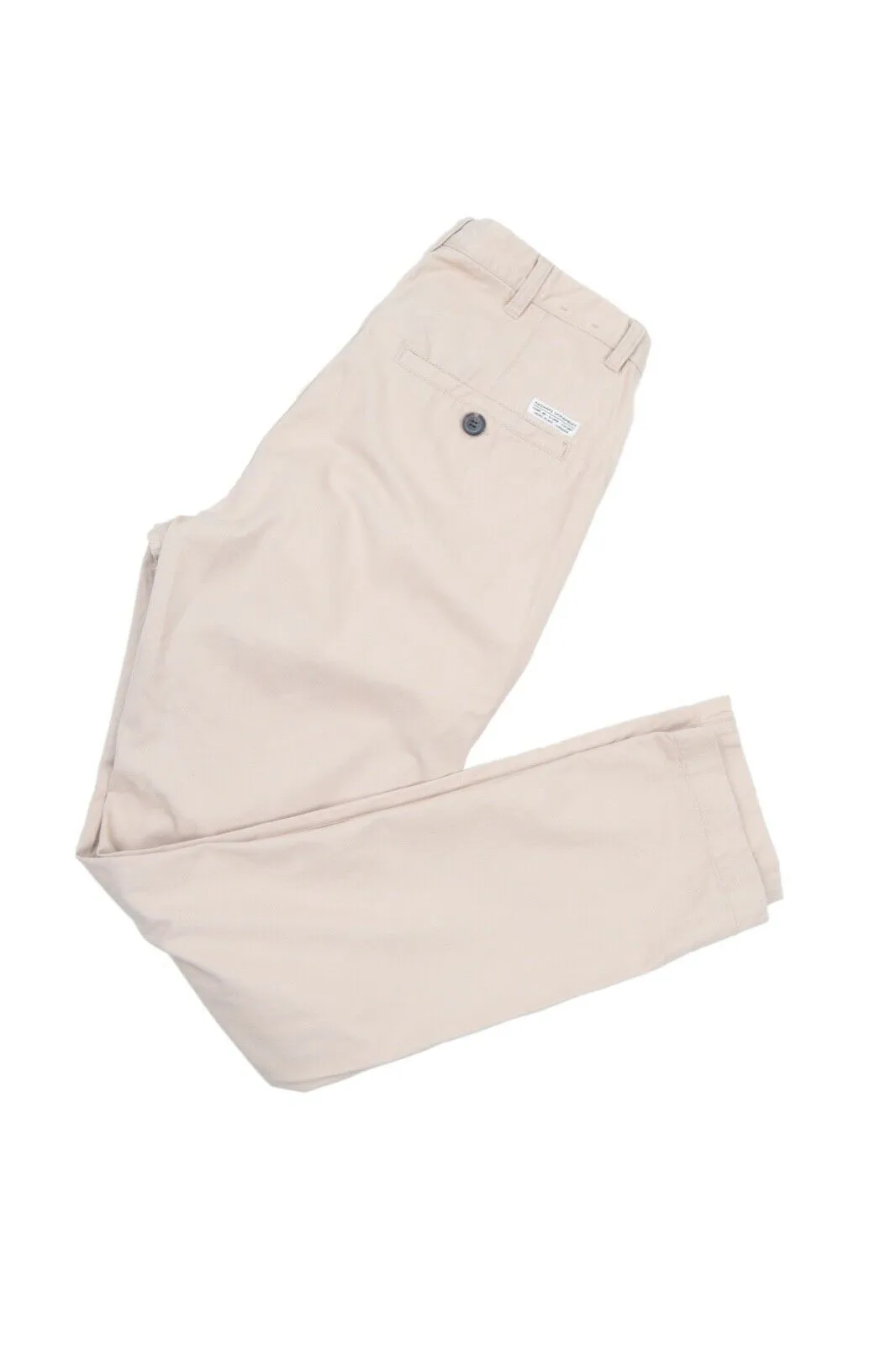 Men's ALLSAINTS Beige Cotton Chino Pants Casual Trousers Size 34