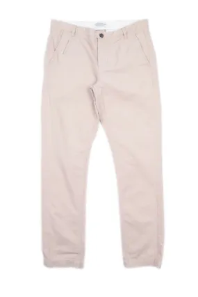 Men's ALLSAINTS Beige Cotton Chino Pants Casual Trousers Size 34