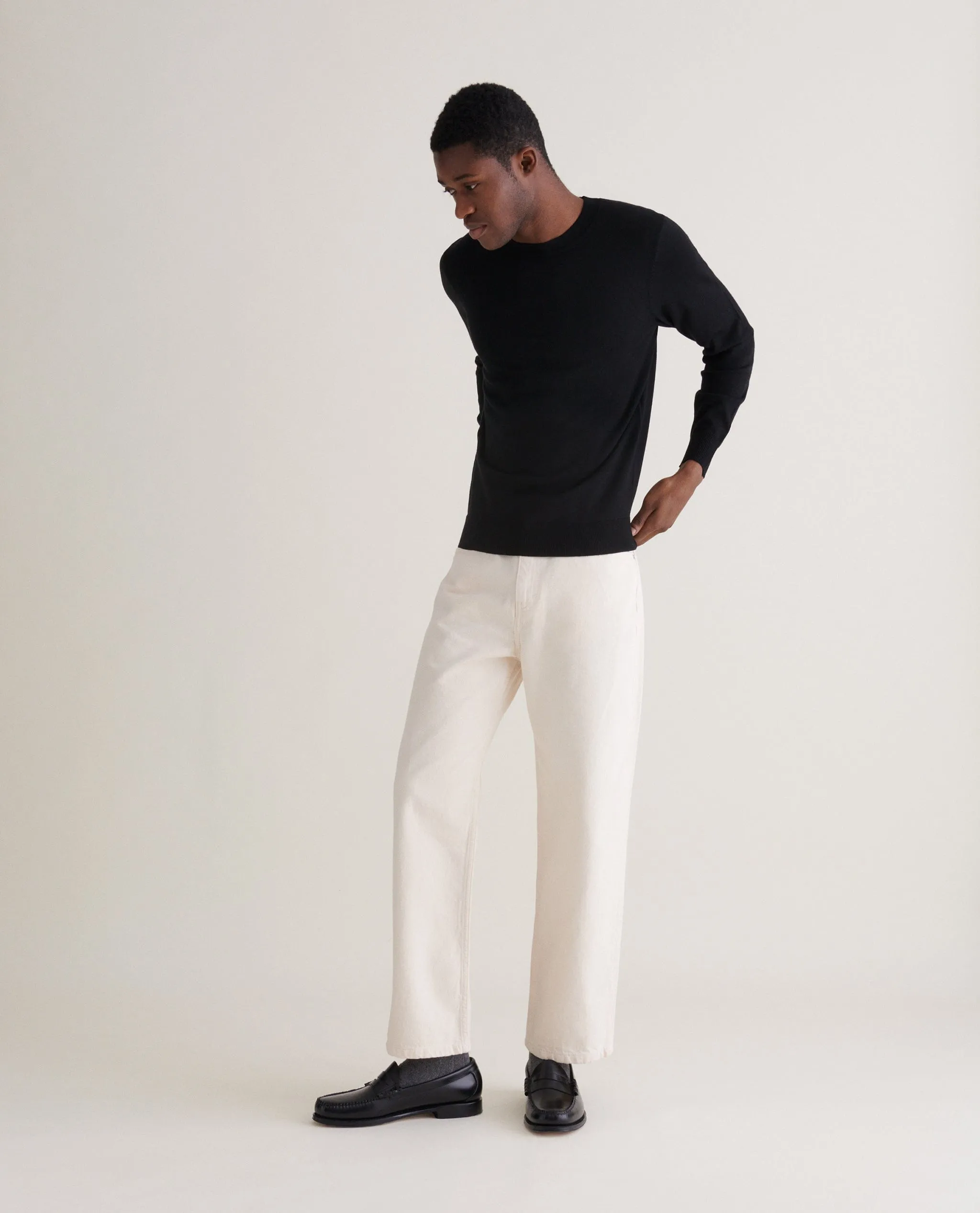 Men's Merino Classic Crew Neck Jumper