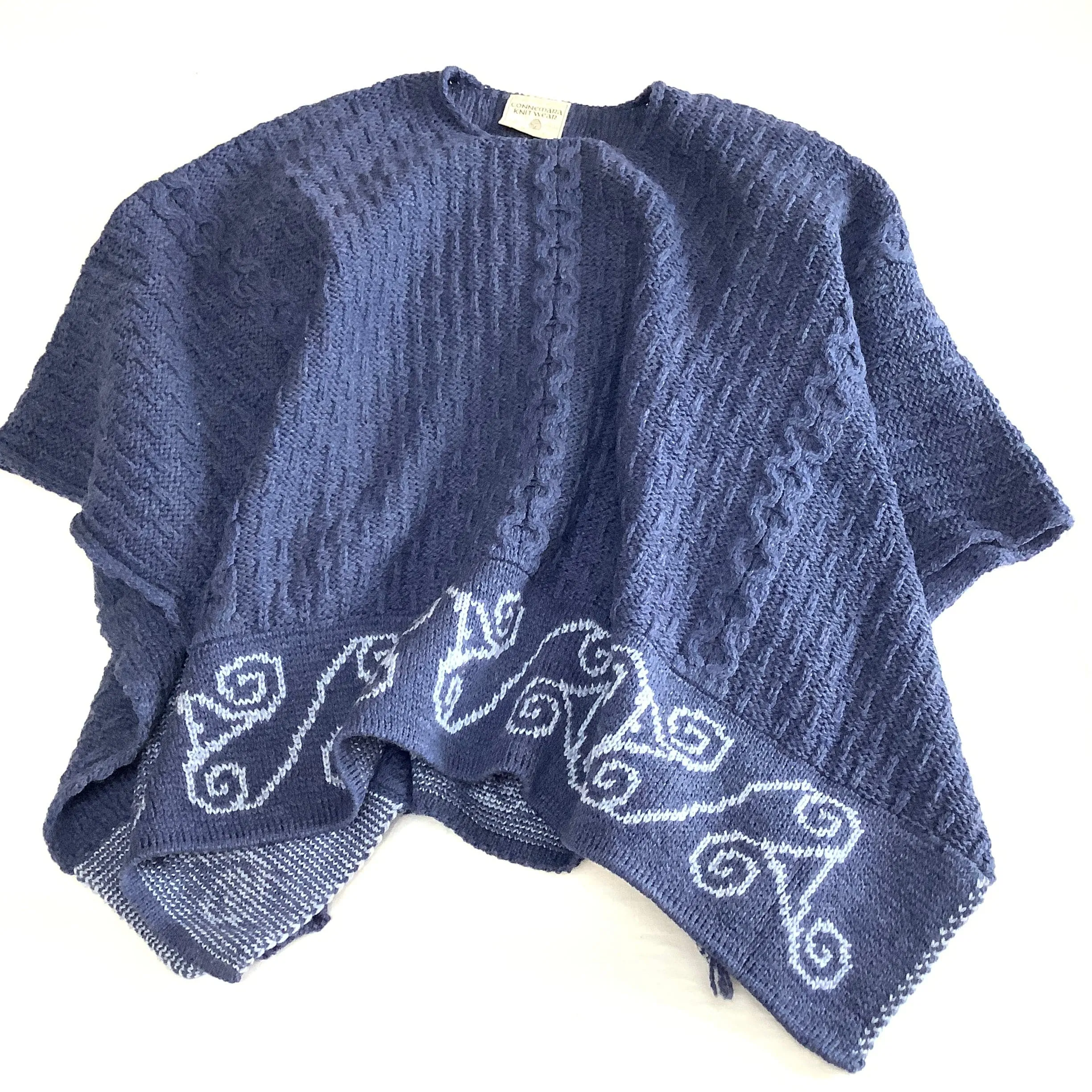 Merino Wool Poncho