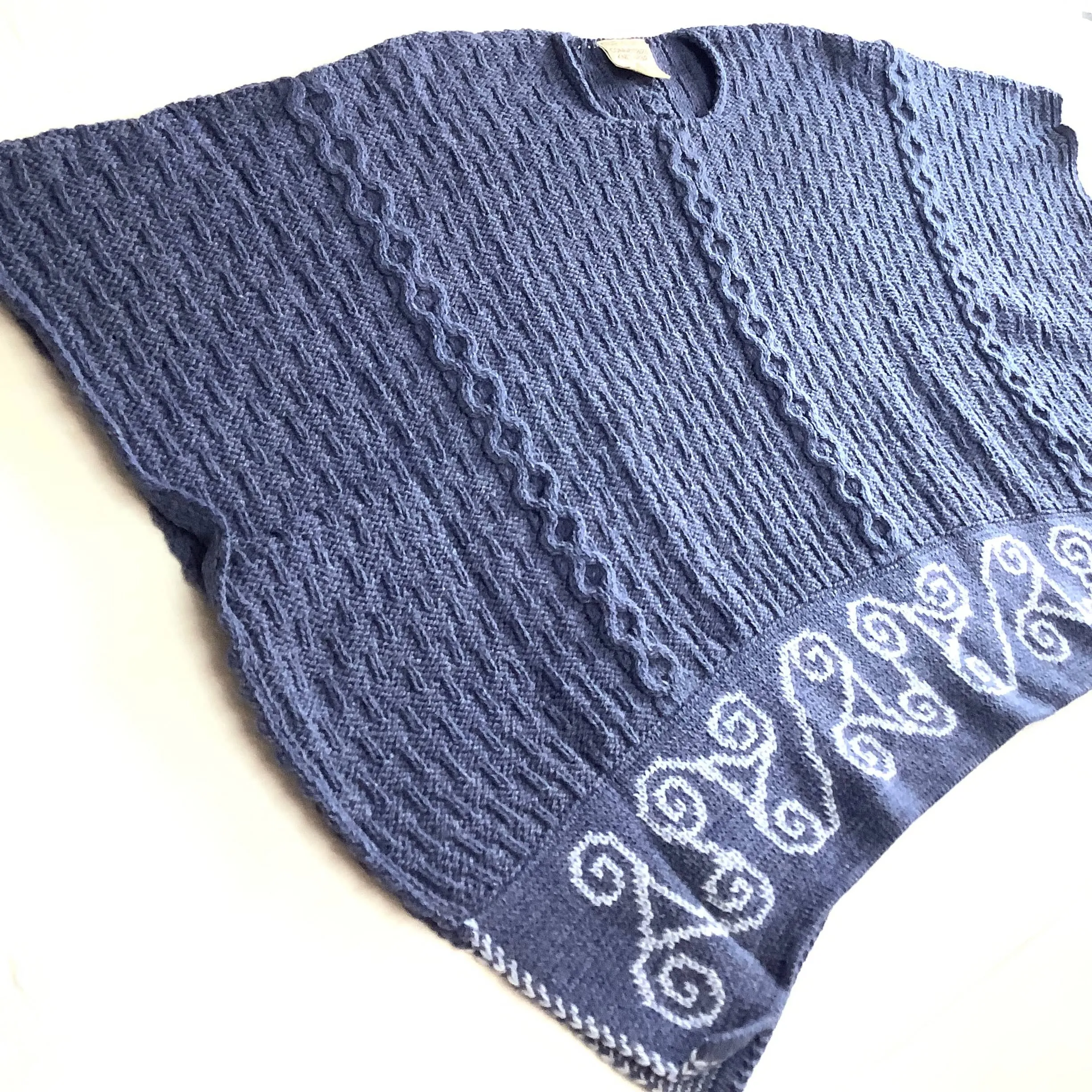 Merino Wool Poncho