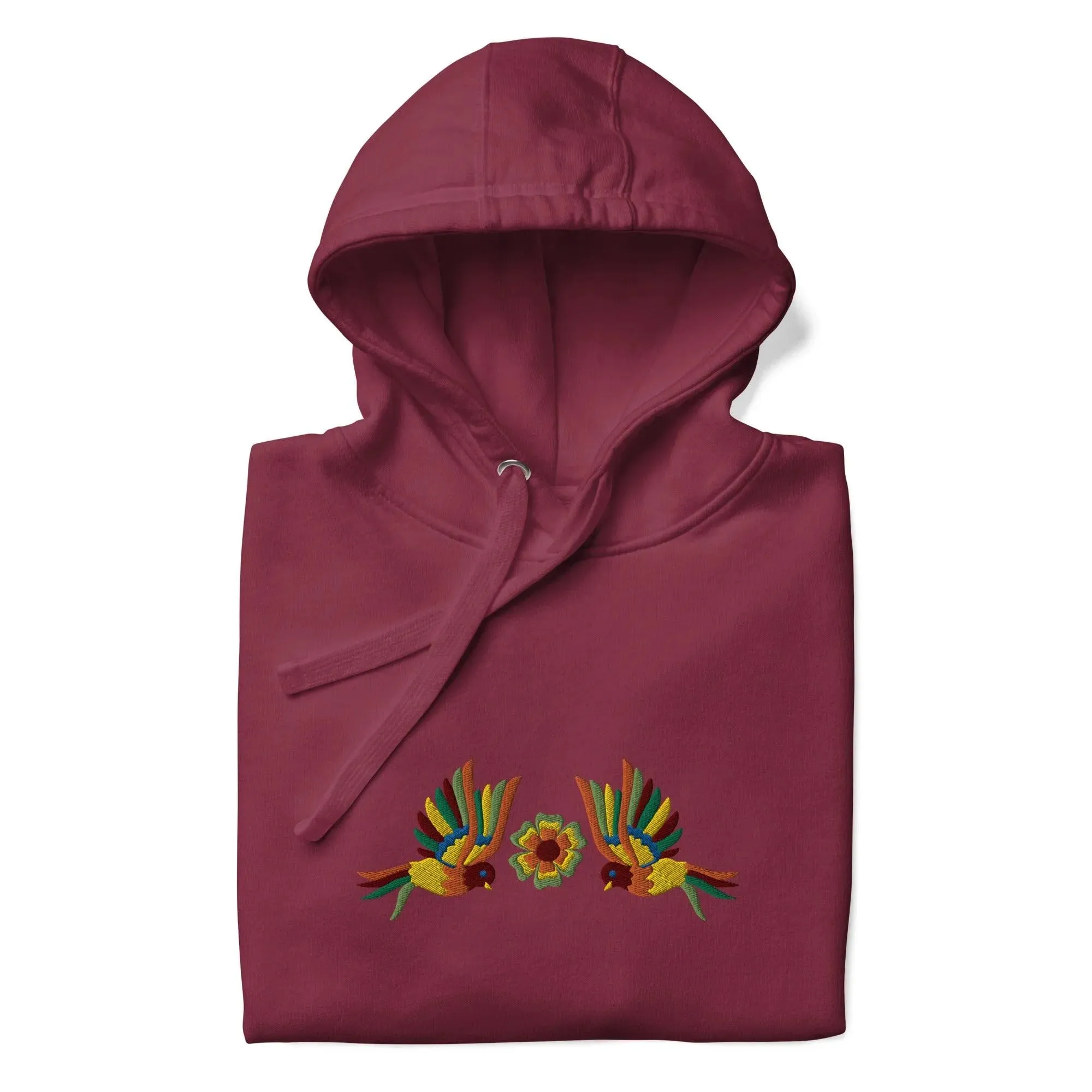 Mexican Otomi Embroidered Hoodie
