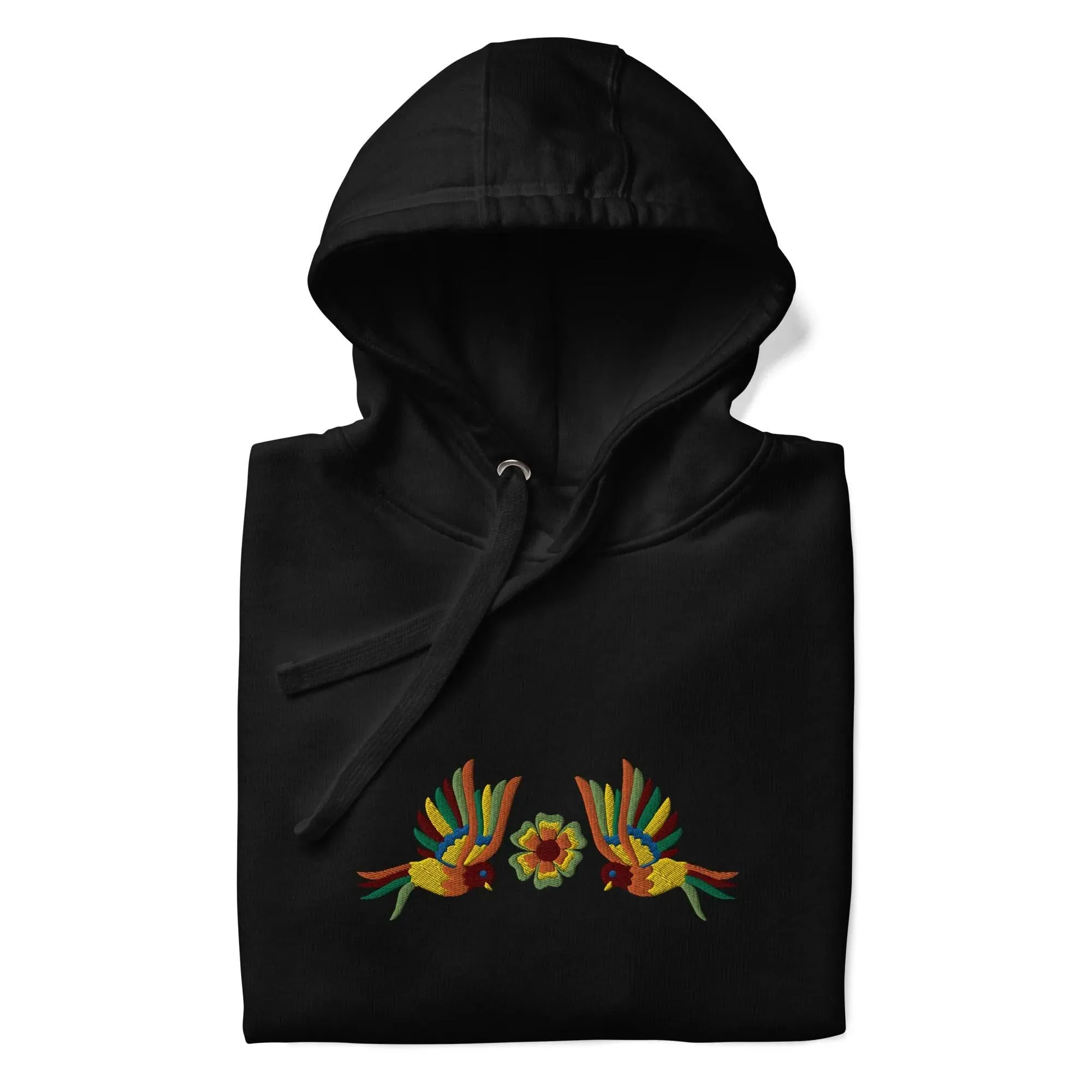 Mexican Otomi Embroidered Hoodie