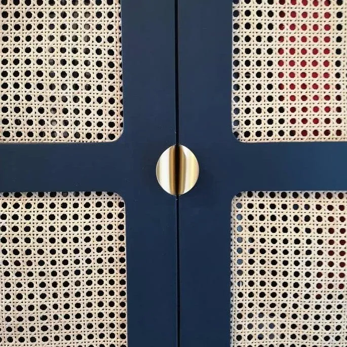 MIRTO / Curved Solid Brass Edge Pull