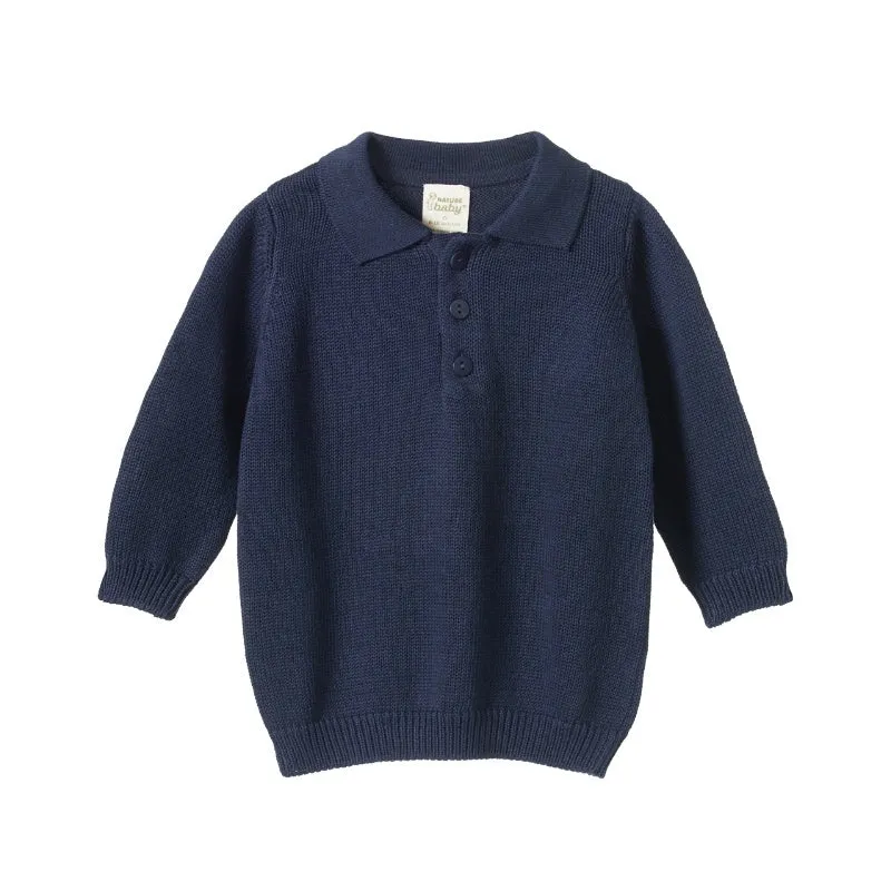 Nature Baby Grandpa Jumper - Night