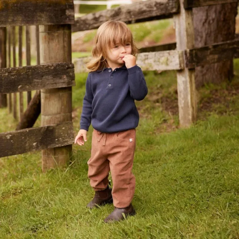 Nature Baby Grandpa Jumper - Night