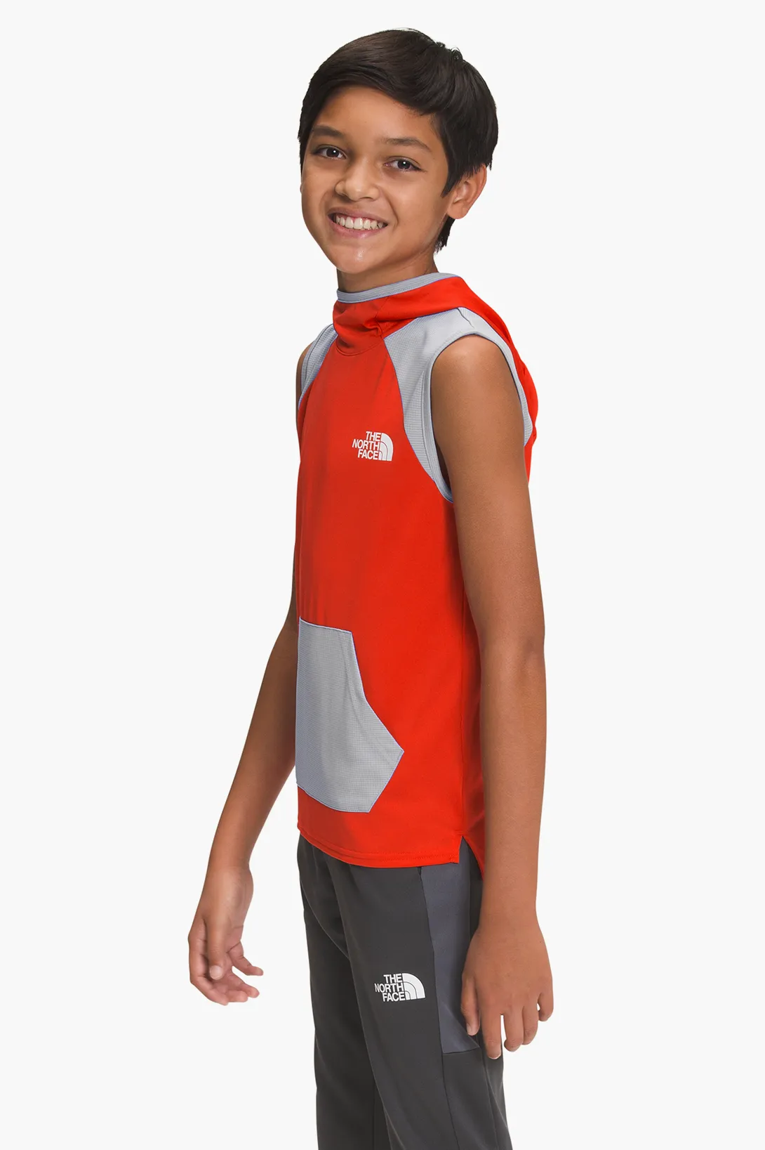 North Face Never Stop Hoodie - Poinciana (Size 10/12 left)