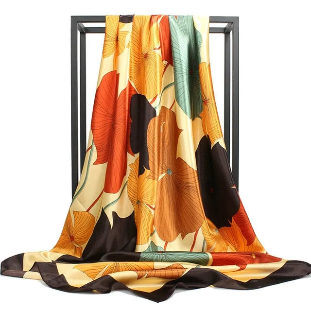 O CHUANG Silk Scarf