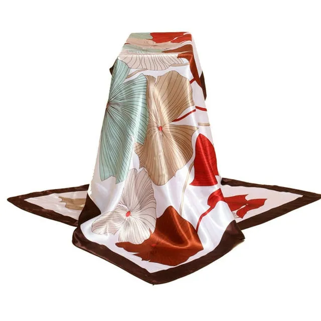 O CHUANG Silk Scarf